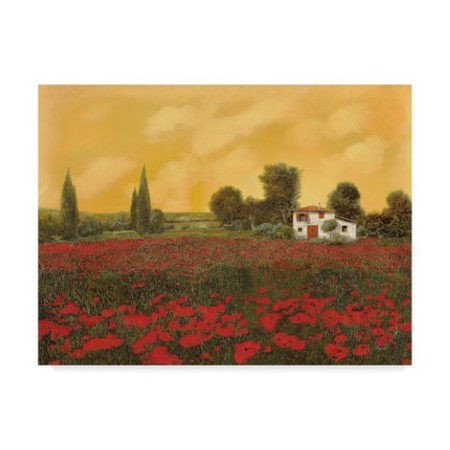 Guido Borelli 'I Paveri E LâEstate Calda' Canvas Art,14x19